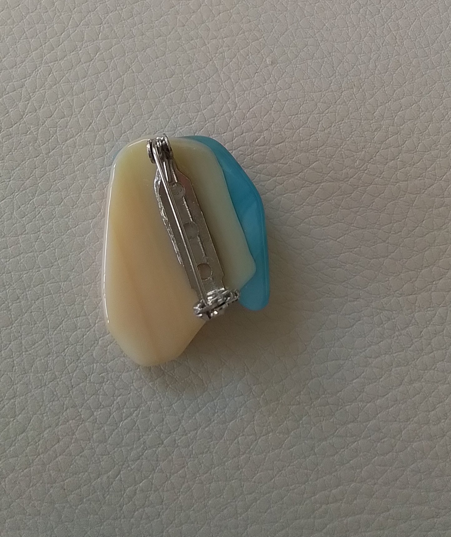 Lady in Hats- flower hat  Brooch