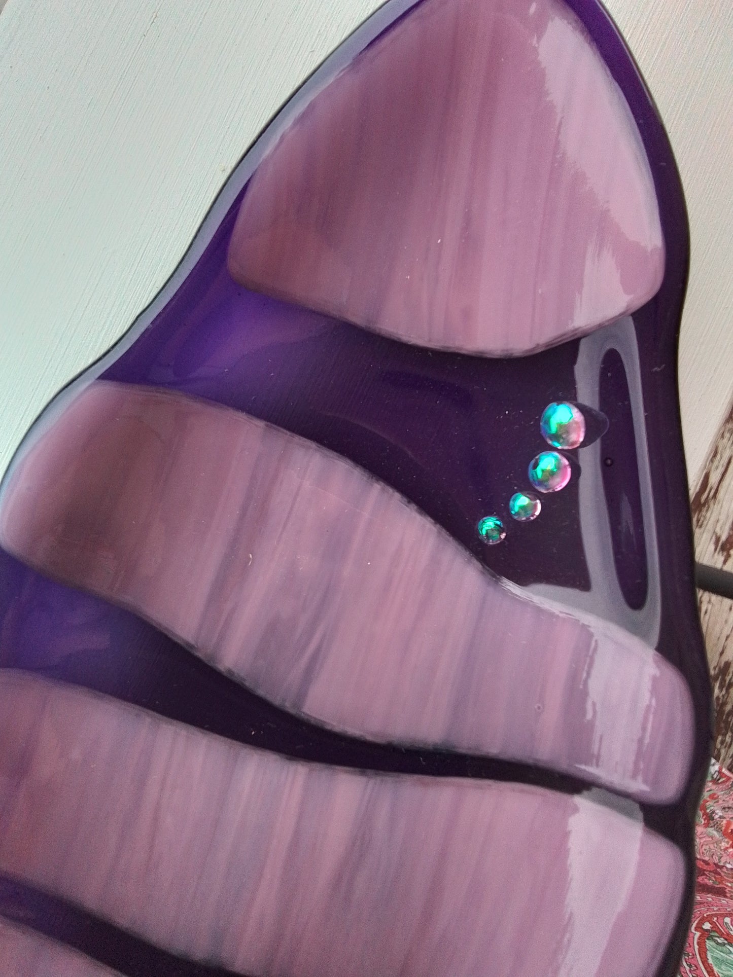Glass 'Lara' Dish -Handmade