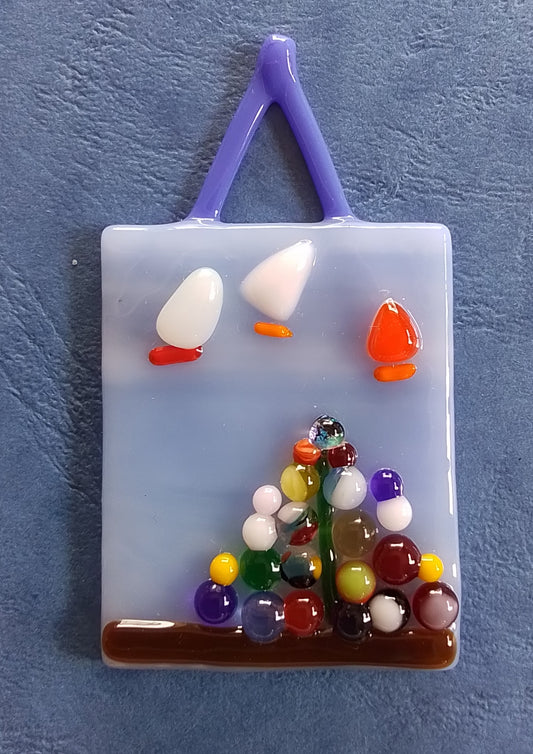 Christmas Tree Ornament.  Gone Sailing