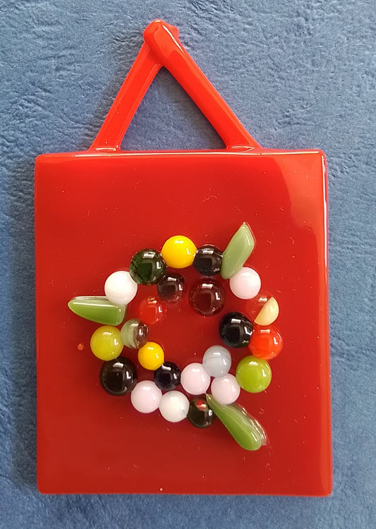 Christmas Tree Ornament.  Wreath