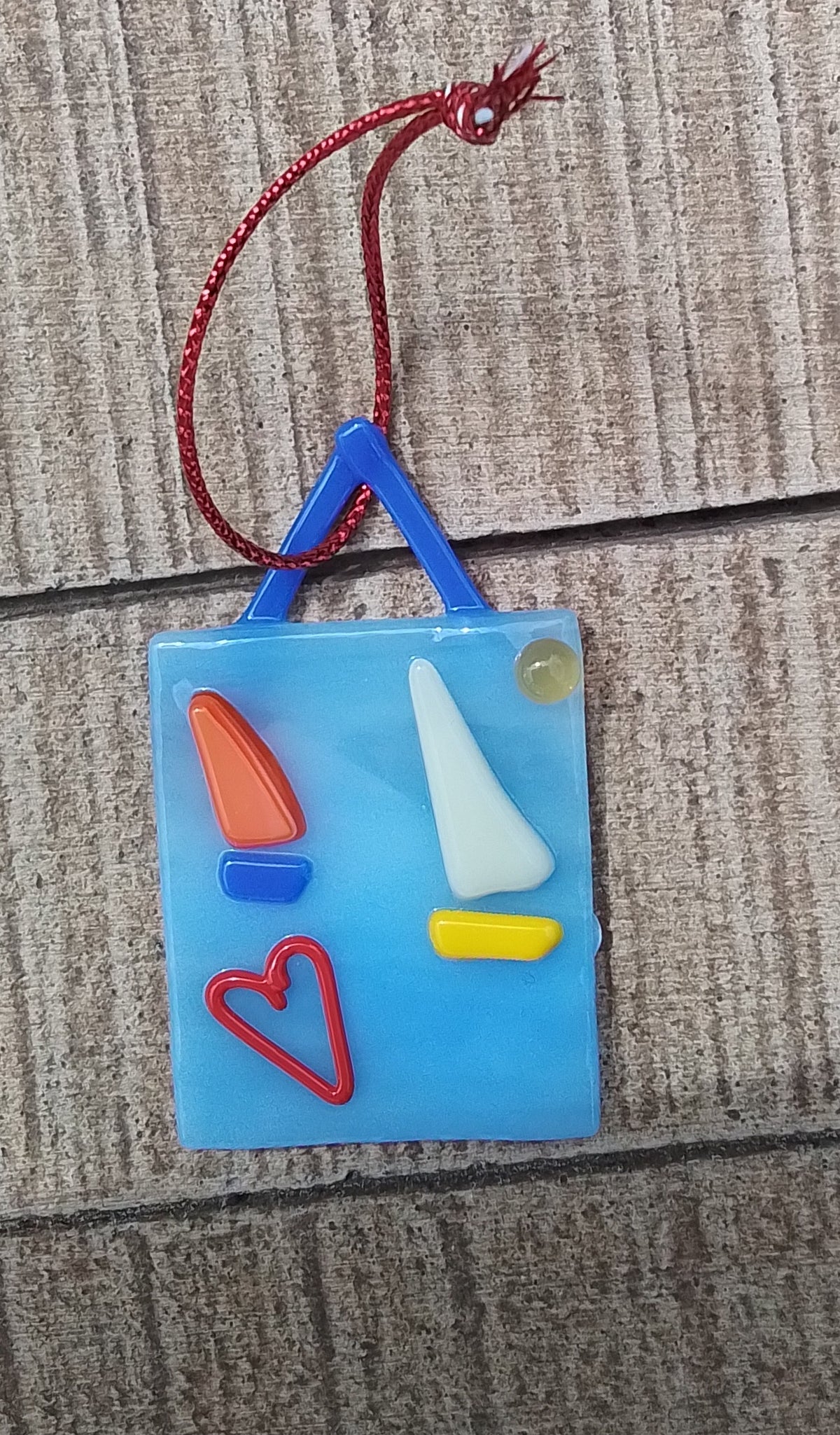 Christmas Tree Ornament sail boats