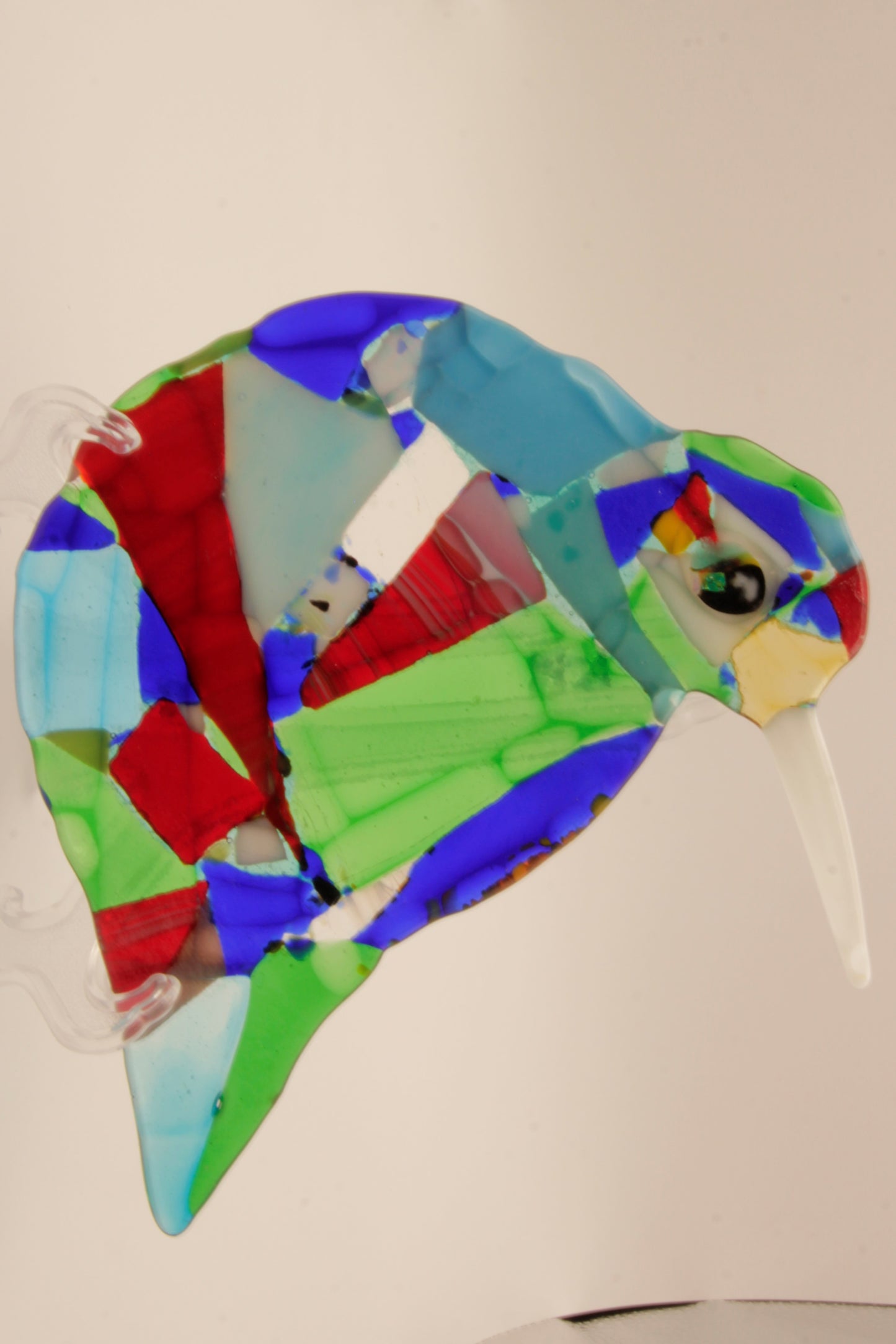 Glass Kiwi Garden Art