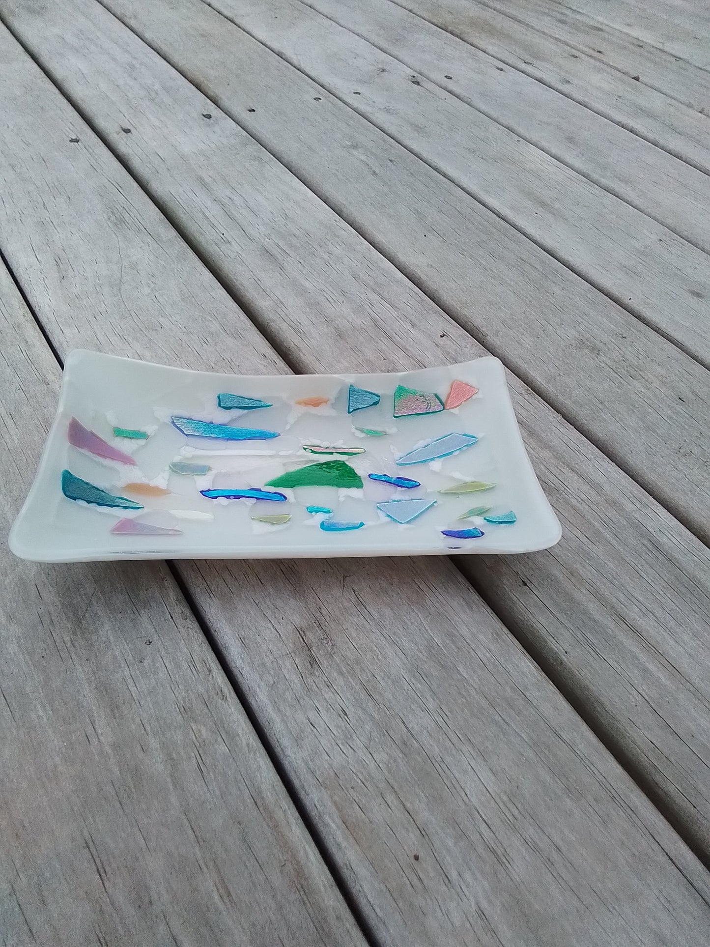 Cream Opal Handmade Dish/Bowl