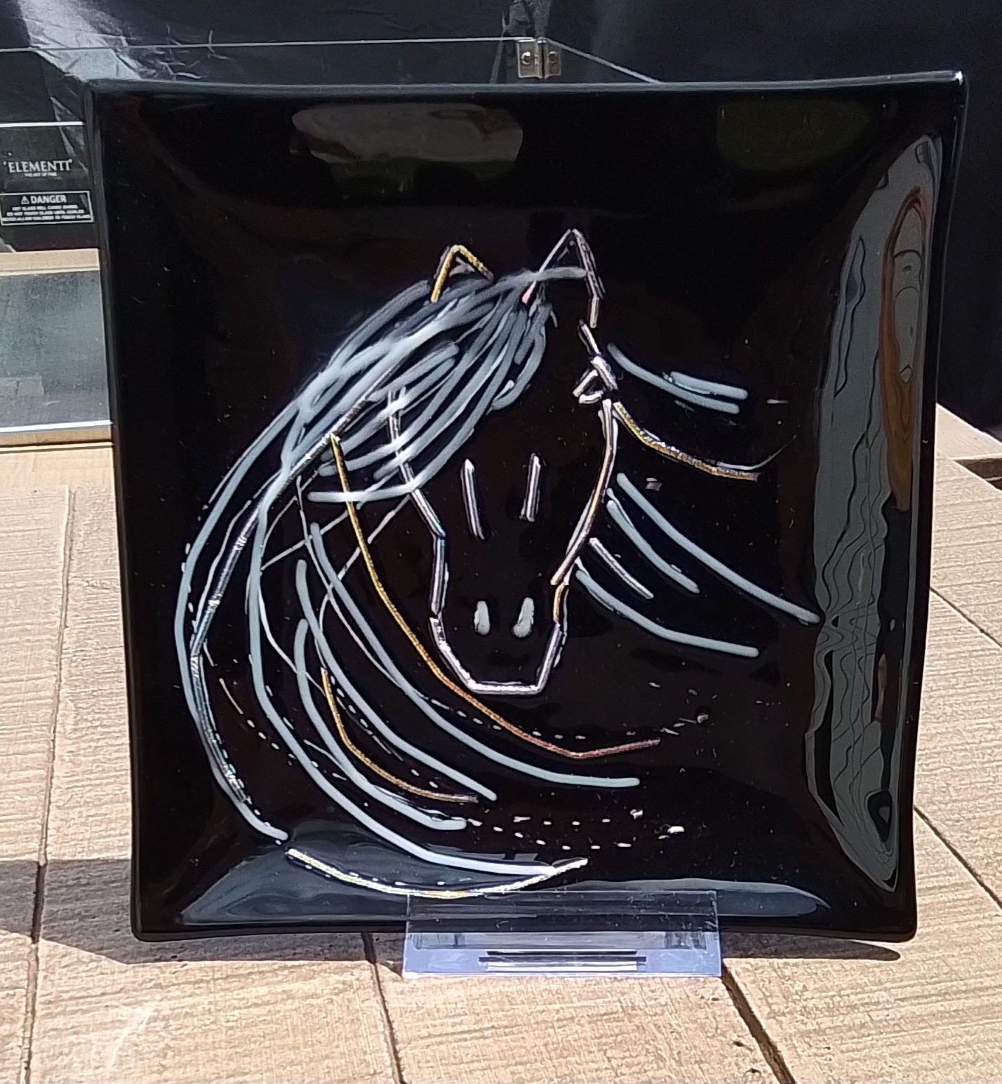 Horse Head Sketch Dish
