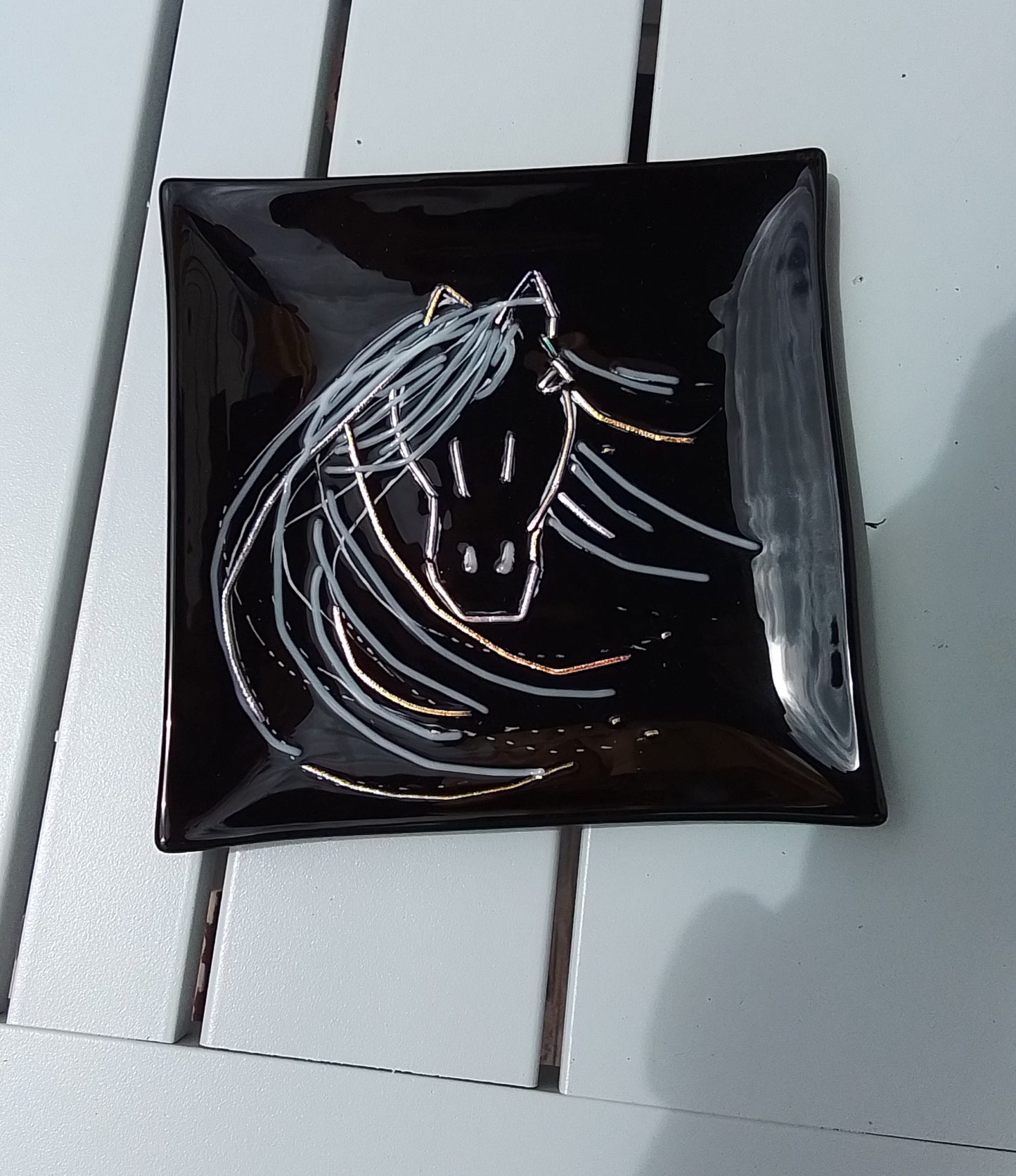 Horse Head Sketch Dish