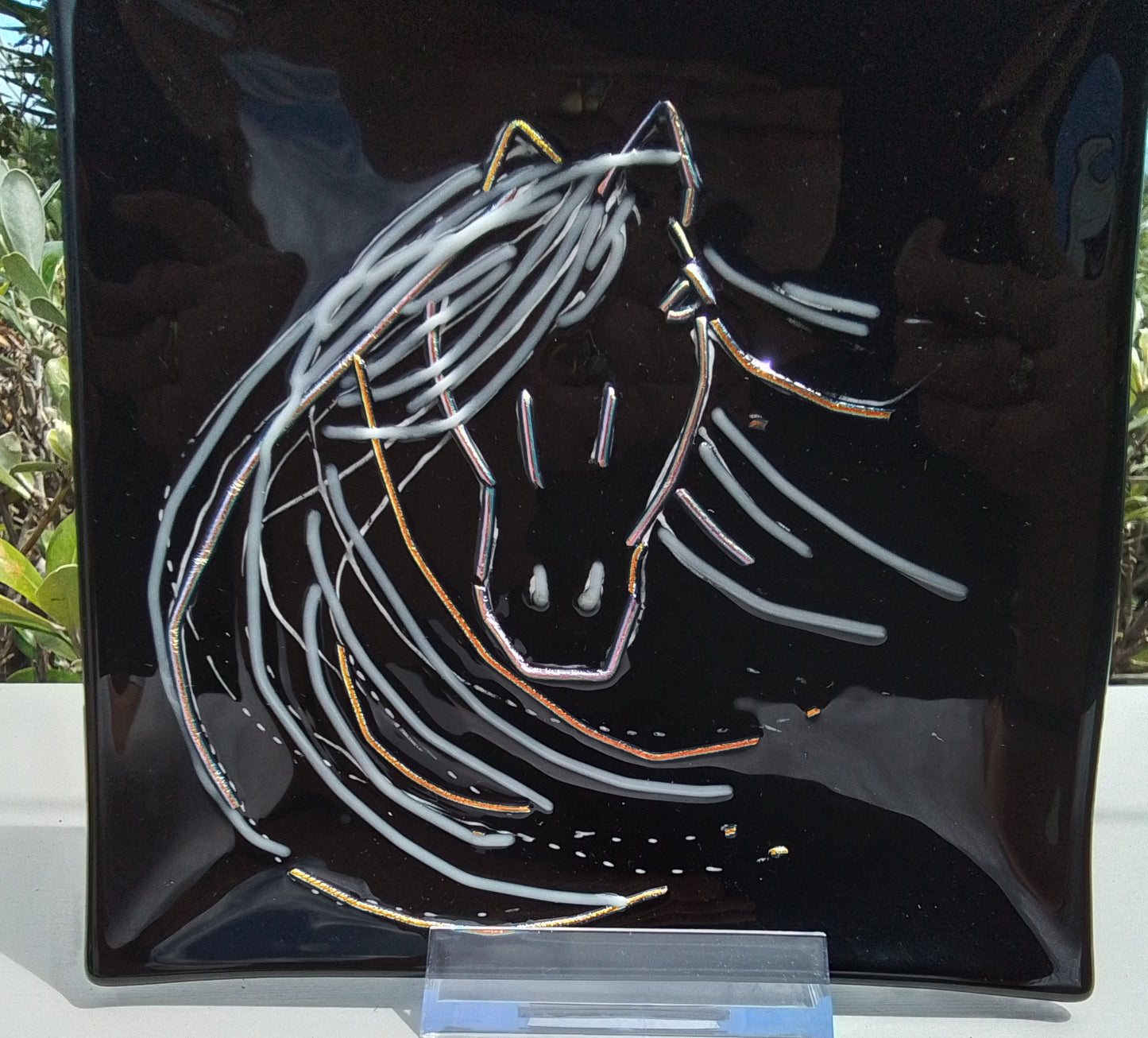 Horse Head Sketch Dish