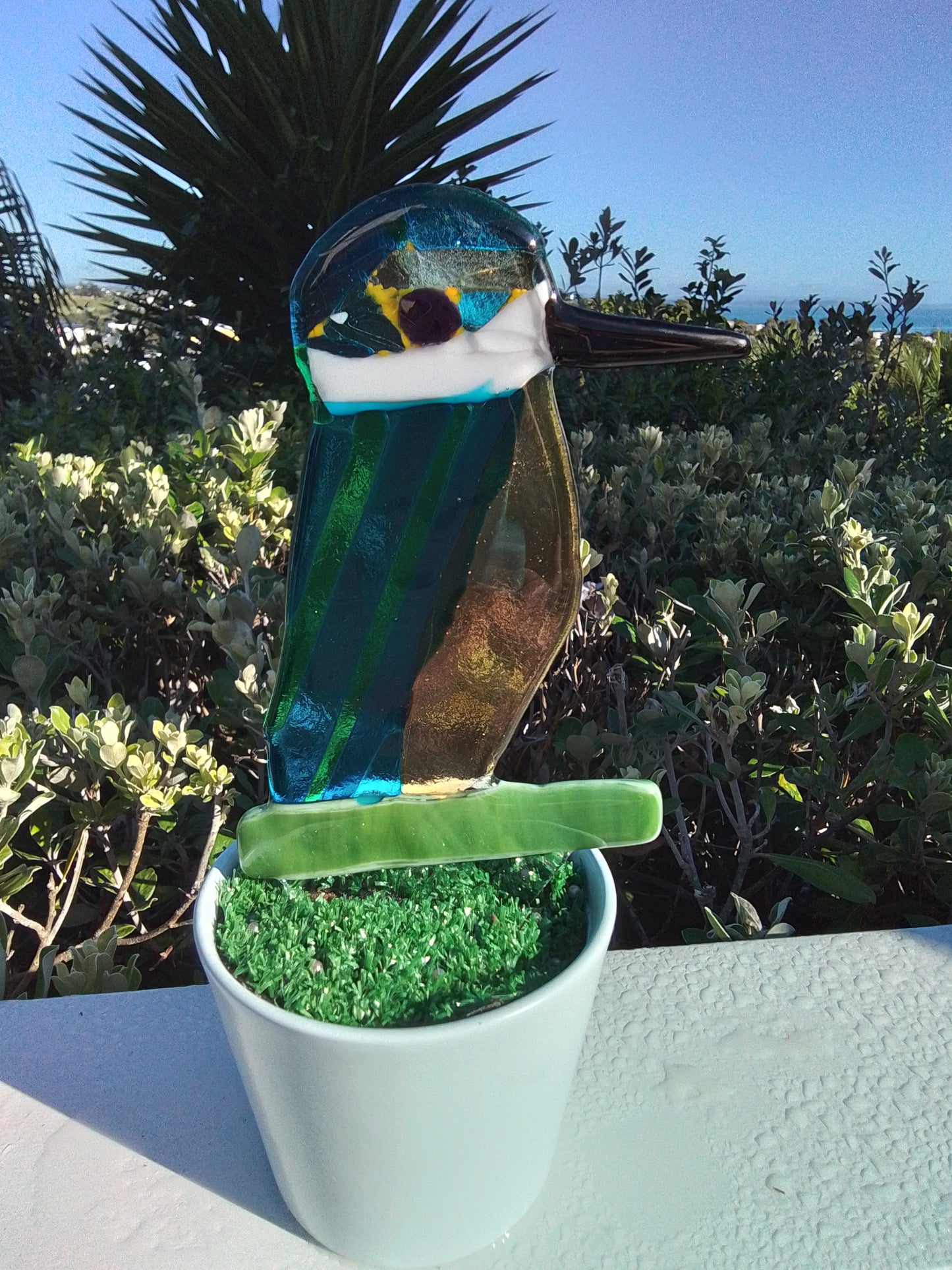 Young Kingfisher Garden Art