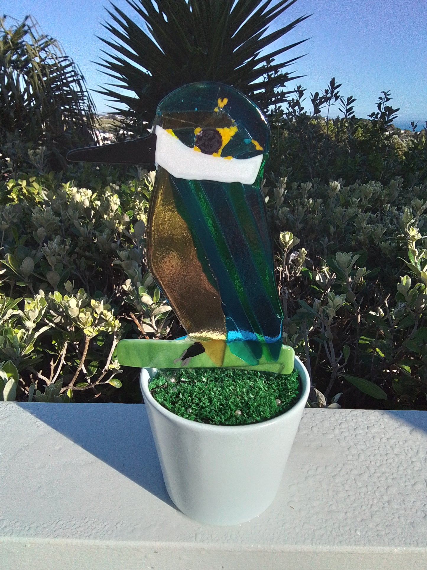 Young Kingfisher Garden Art