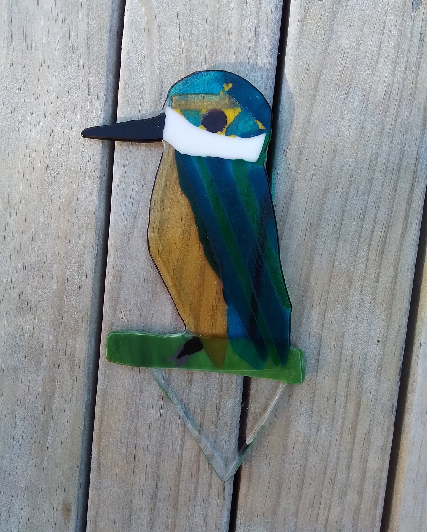 Young Kingfisher Garden Art