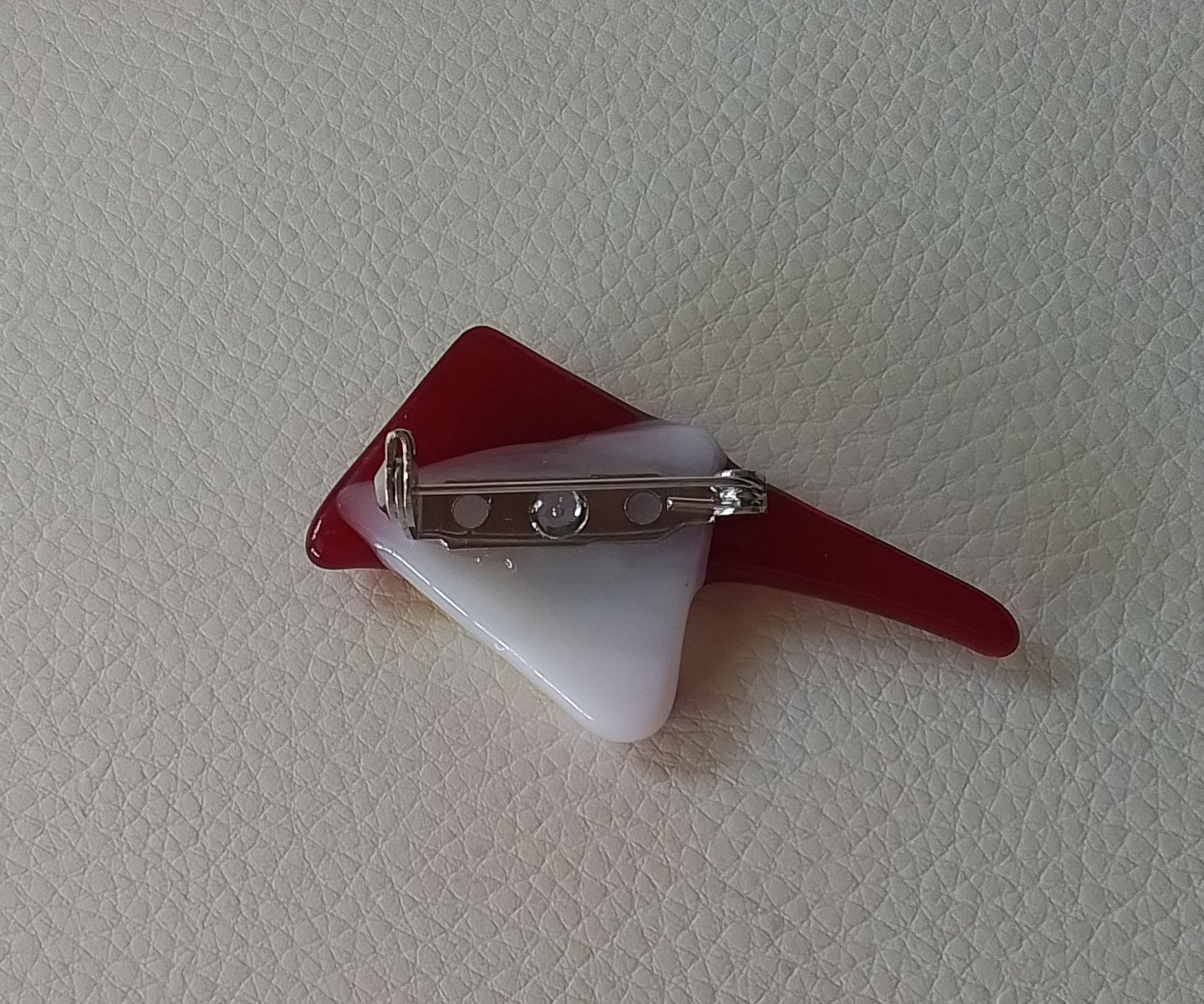 Ladies in Hats Brooch. Red Hat