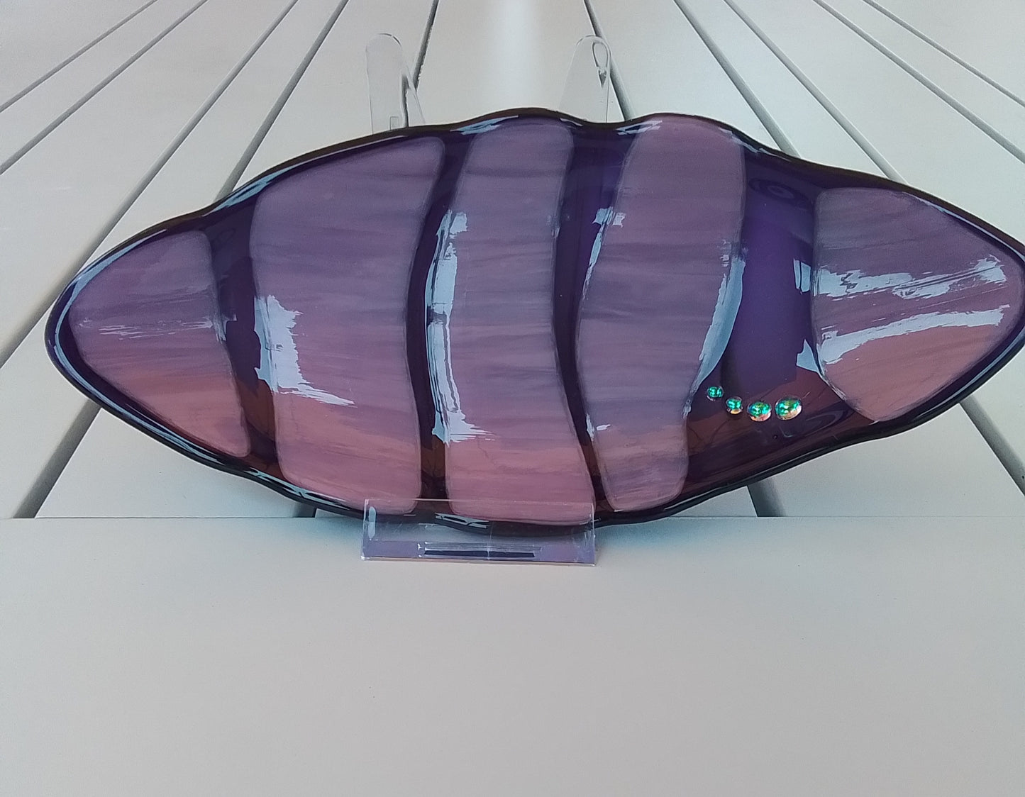 Glass 'Lara' Dish -Handmade