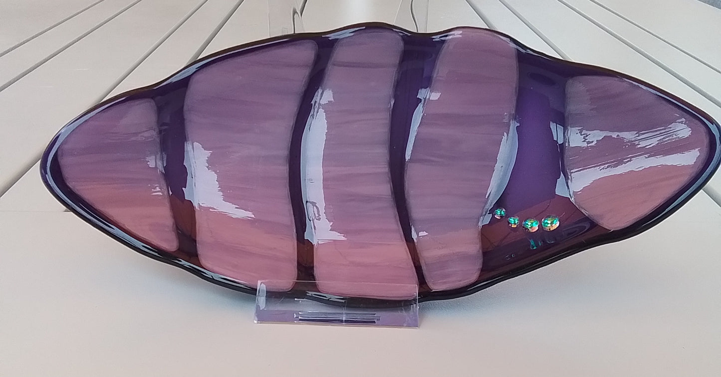 Glass 'Lara' Dish -Handmade