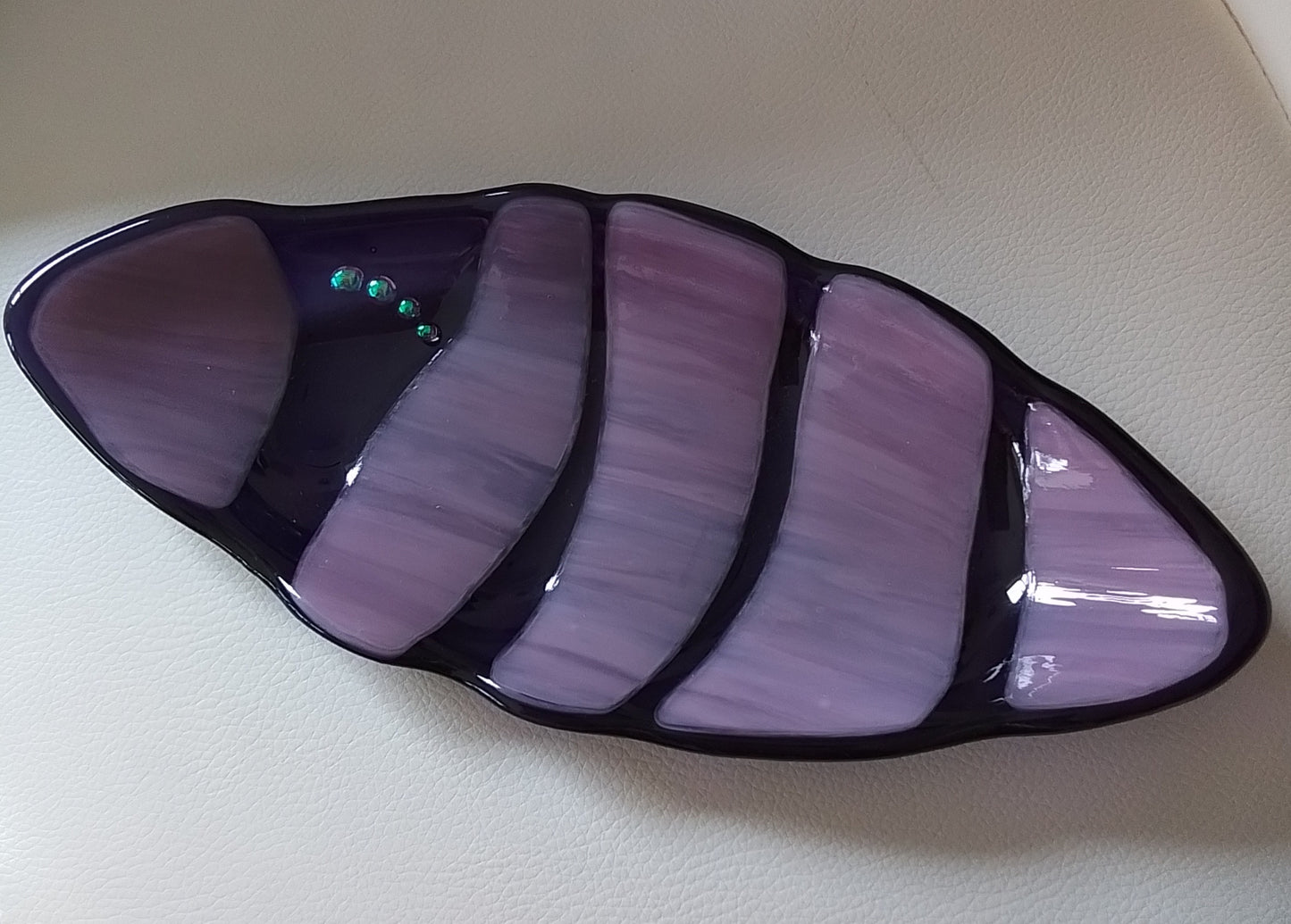 Glass 'Lara' Dish -Handmade