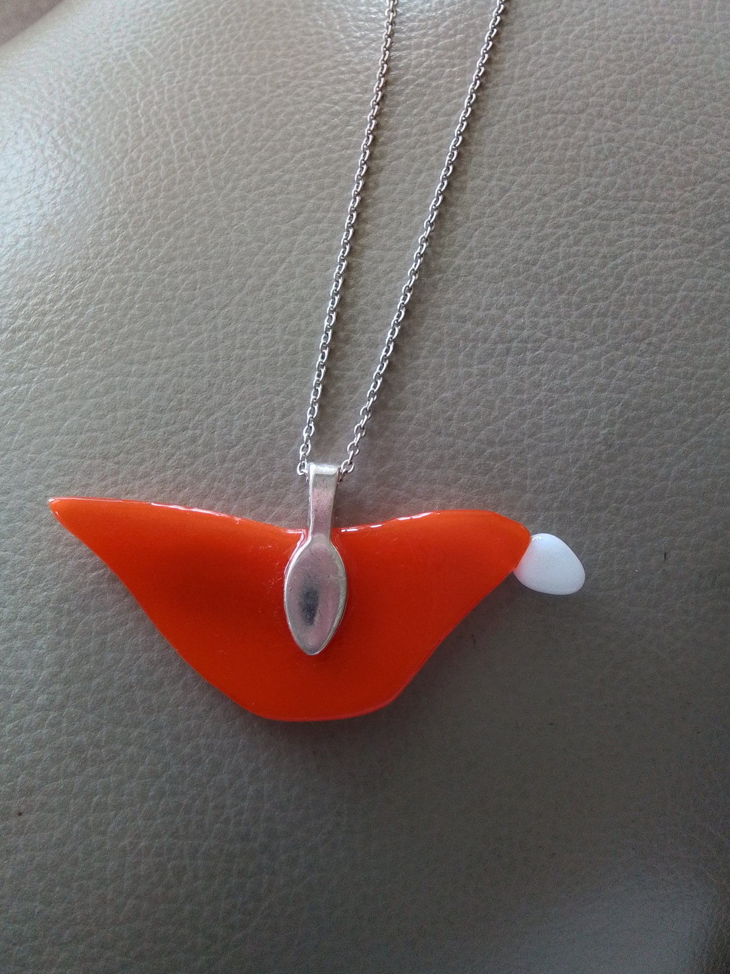 Glass Bird Pendant