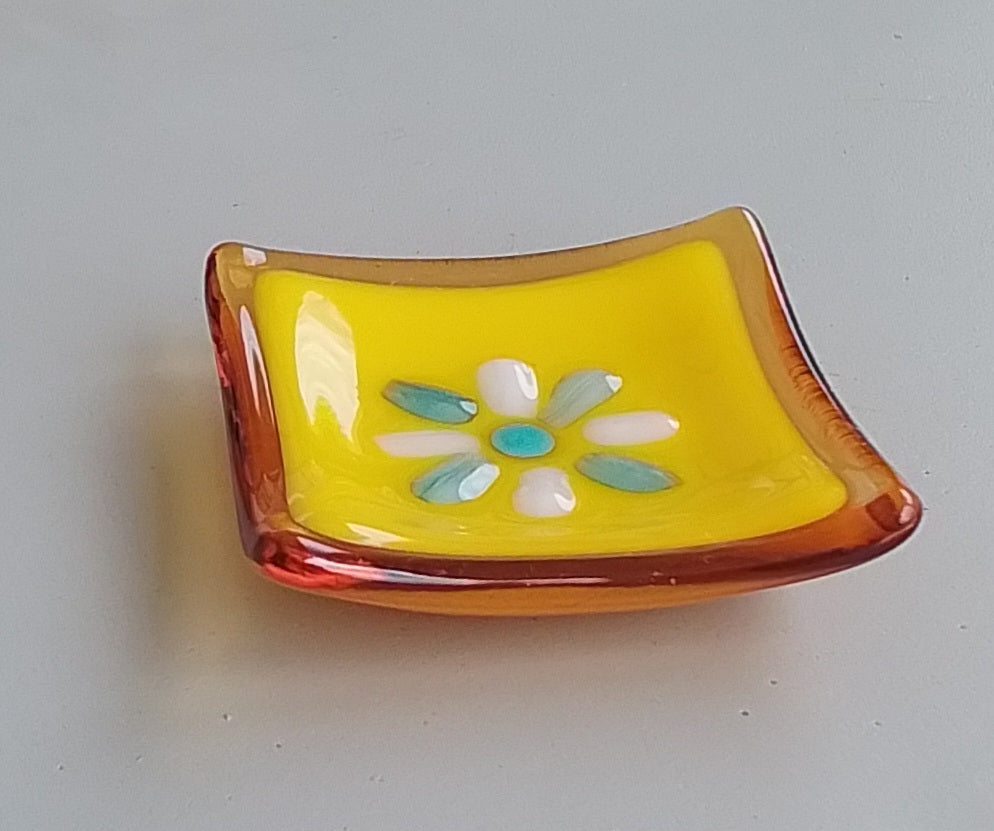 Fused Glass Trinket Dish