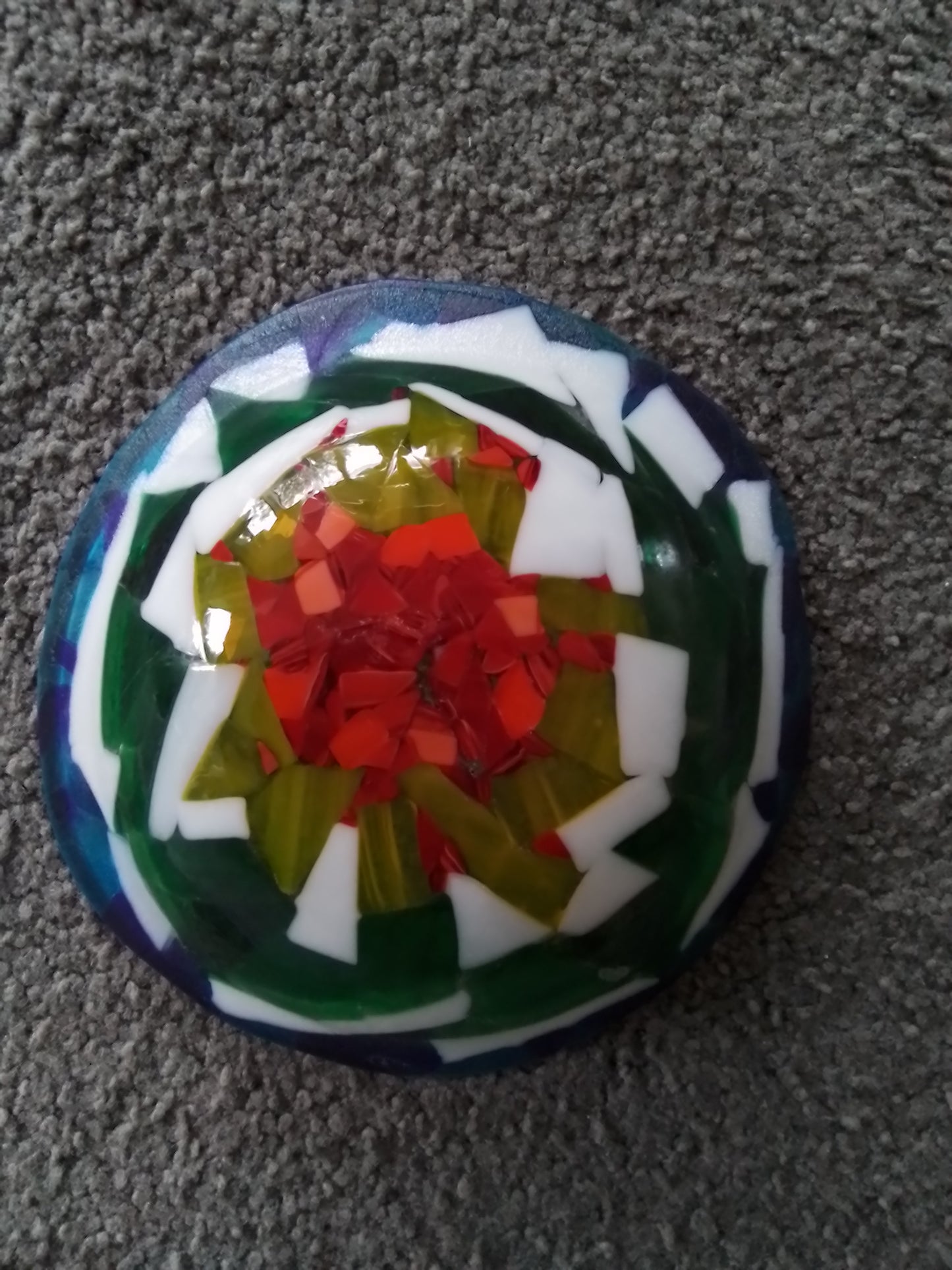 'Mosiac Flower' Dish