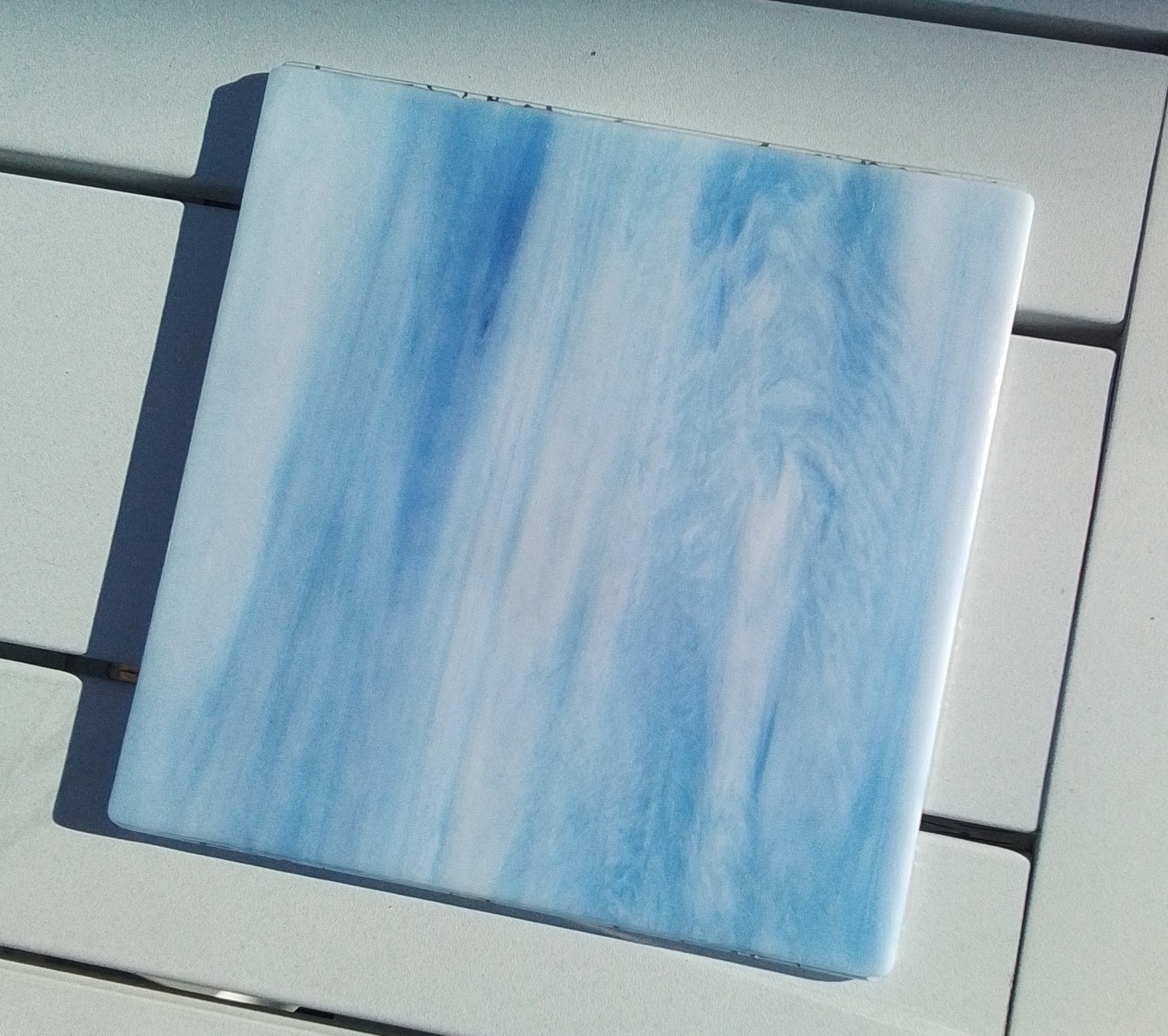 Evening Tui. Fused Glass Panel