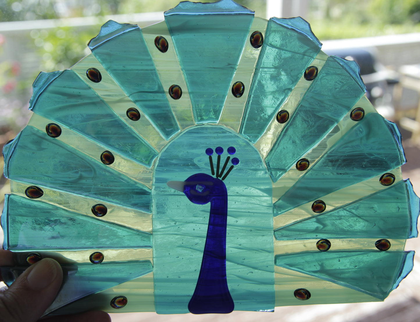 Peacock in Green