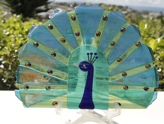 Peacock in Green