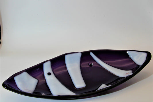 Glass 'Lara" Dish - Handmade